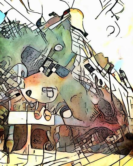 Kandinsky trifft Hundertwasser, Wien, Motiv 2 2022