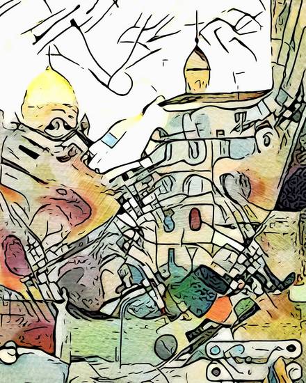 Kandinsky trifft Marseille, Motiv 9 2022