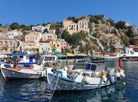 Symi, griechische Insel, Motiv 2 2024