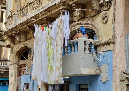 Waschtag in Havanna 2024