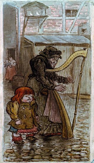The Harp Lady 1903